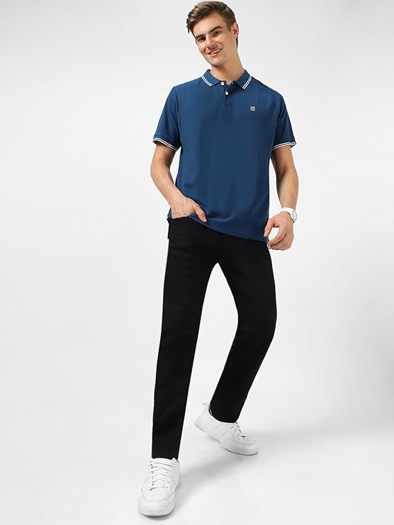 Urbano Fashion Men's Regular Fit Mid Rise Washed Jeans Stretchable