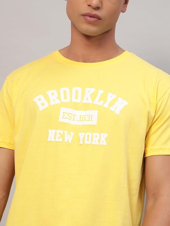 ENDEAVOUR WEAR Printed Half Sleeve Cotton T-Shirt for Men | Short Sleeve Round Neck T Shirt - Image 4